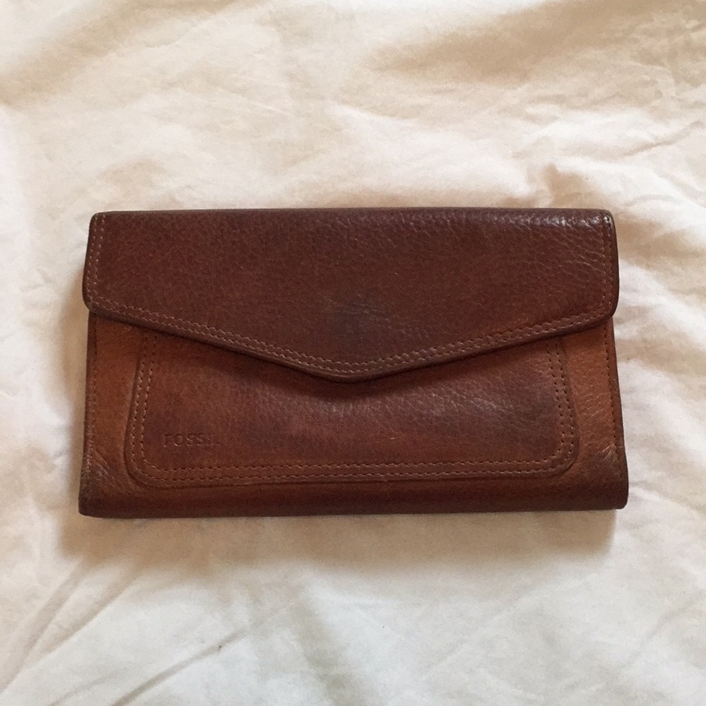 Genuine Leather Fossil Wallet